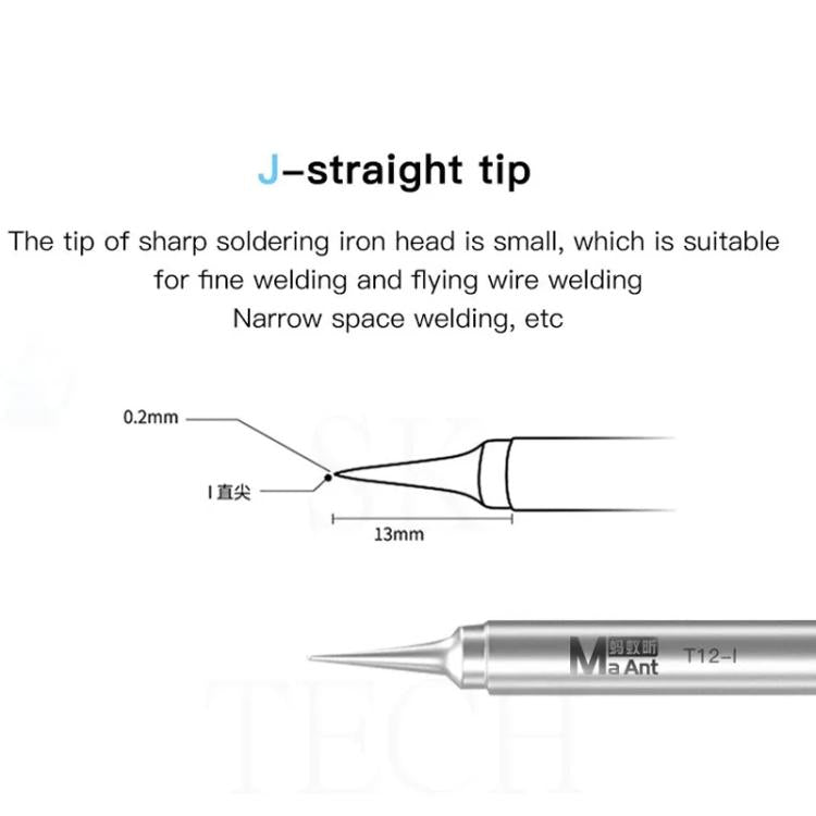 MaAnt T12-I Lead-Free Soldering Iron Tip - Soldering Iron Tip by MaAnt | Online Shopping UK | buy2fix
