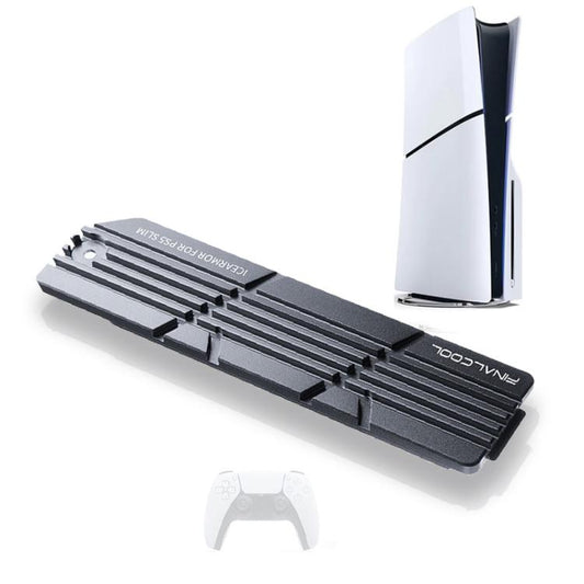 For PS5 Slim / Pro FinalCool M.2 2280 NVME SSD Radiator Integrated Aluminum Alloy Heatsink(Silver) - PS5 Spare Parts by FinalCool | Online Shopping UK | buy2fix
