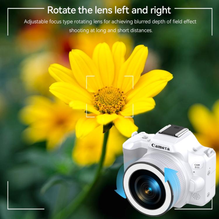 48 Million Pixel 2K Ultra HD Mini Digital Portable Camera, Color: White - Video Cameras by buy2fix | Online Shopping UK | buy2fix