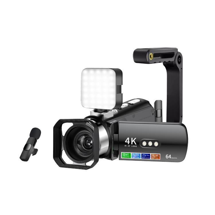 WiFi HD 4K Lightless Colorful Night Vision Digital Video Camera, Color: Black 4pcs /Set - Video Cameras by buy2fix | Online Shopping UK | buy2fix