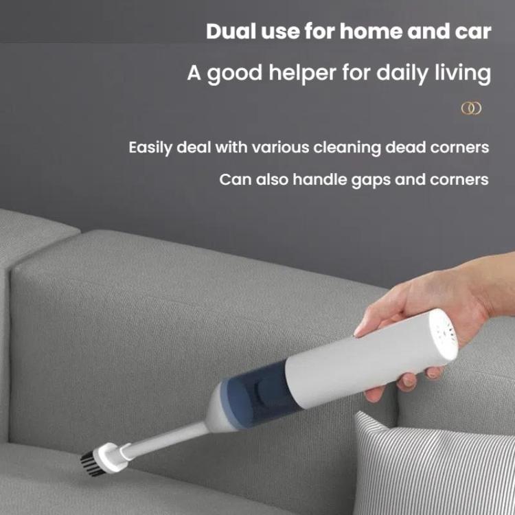 Portable Wireless Car Vacuum Cleaner Small Chargeable Handheld Wet / Dry Large Suction Household Vacuum Cleaner(Black) - Vacuum Cleaner by buy2fix | Online Shopping UK | buy2fix