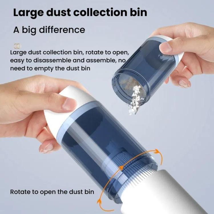 Portable Wireless Car Vacuum Cleaner Small Chargeable Handheld Wet / Dry Large Suction Household Vacuum Cleaner(Black) - Vacuum Cleaner by buy2fix | Online Shopping UK | buy2fix