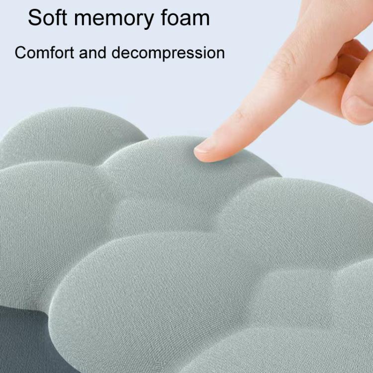 3pcs / Set Cloudy Gradient Memory Foam Silicone Wrist And Keyboard Mouse Pad, Style: Model 11 - Mouse Pads by buy2fix | Online Shopping UK | buy2fix