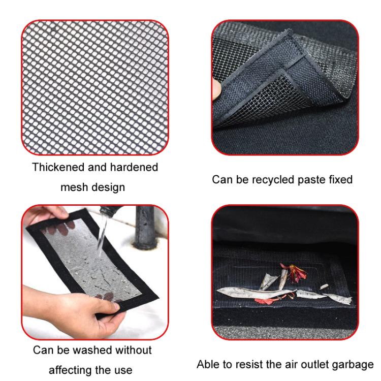 120 x 250mm 2pcs / Set For Tesla Model 3 Car Seat Under Vent Dust Proof Mesh - Air Conditioning System by buy2fix | Online Shopping UK | buy2fix