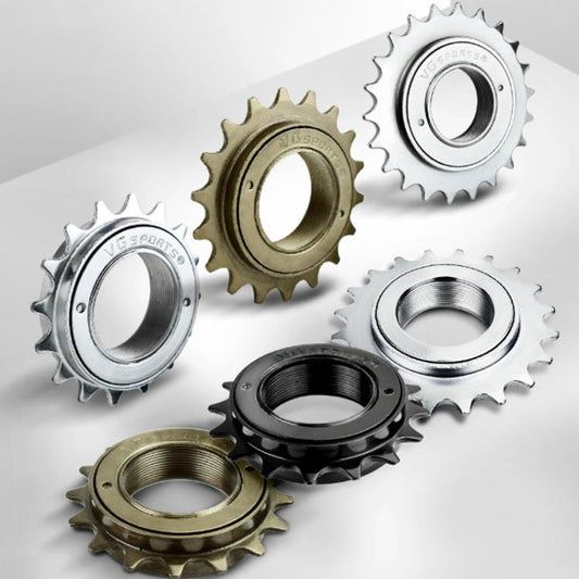 VG SPORTS Stroller Scooter Bicycle Single Speed Flywheel, Style: 22T Silver - Guide wheels by buy2fix | Online Shopping UK | buy2fix