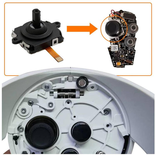 12 In 1 For Meta Quest 2 Repair Tool Set Handle Joystick Replacement Parts - by buy2fix | Online Shopping UK | buy2fix