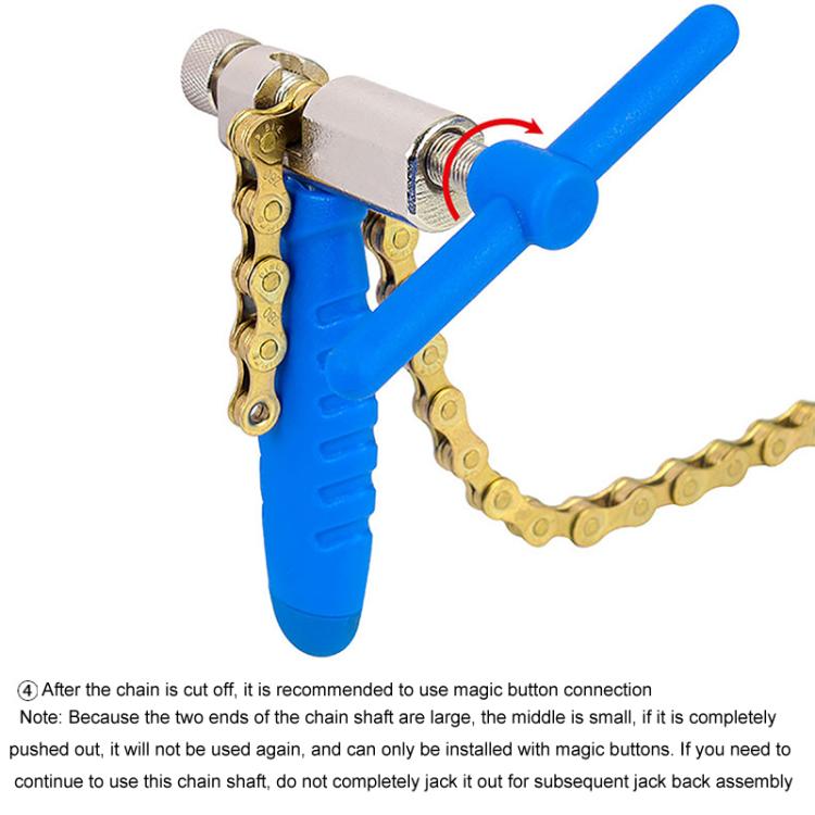Mountain Bicycle Chain Cutter Steel Chain Release Tool(Black) - Maintenance tools by buy2fix | Online Shopping UK | buy2fix