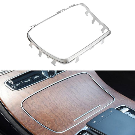 For Mercedes-Benz E-Class W213 Car Cup Holder Ashtray Cover Decorative Strips 2136830500(Silver) - Car Drink Holders by buy2fix | Online Shopping UK | buy2fix