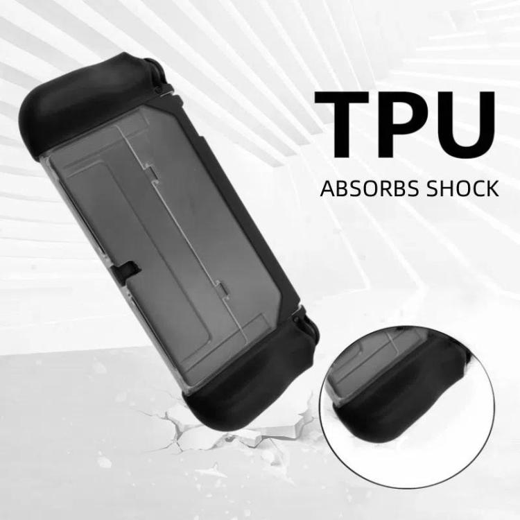 For Nintendo Switch OLED / Joy-Con 2 In 1 Protective Case TPU Cover Support(White) - Cases by buy2fix | Online Shopping UK | buy2fix