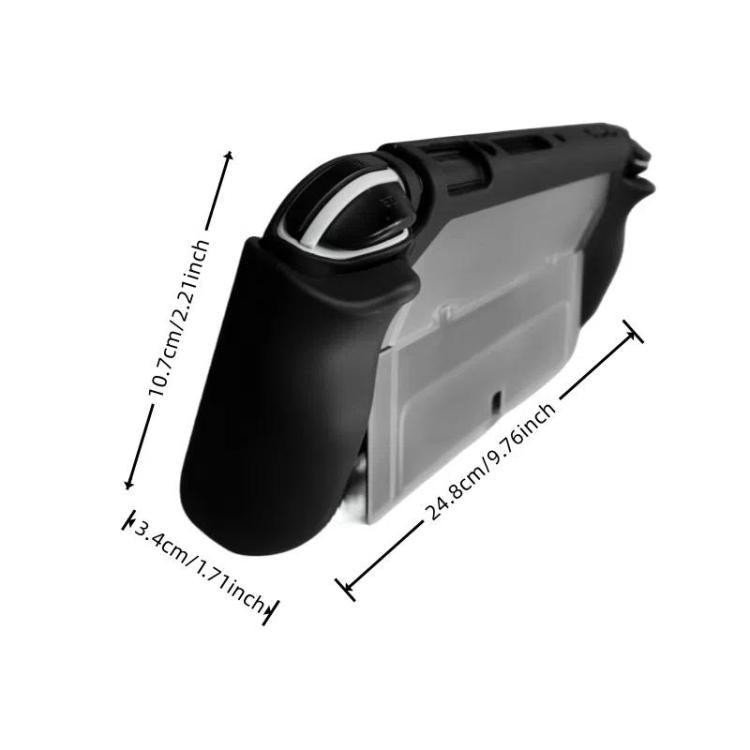 For Nintendo Switch OLED / Joy-Con 2 In 1 Protective Case TPU Cover Support(White) - Cases by buy2fix | Online Shopping UK | buy2fix