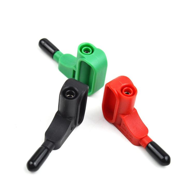 3pcs /Set 4mm Multimeter Solder-free Magnetic Suction Head Terminal(Red+Black+Green) - Other Tester Tool by buy2fix | Online Shopping UK | buy2fix