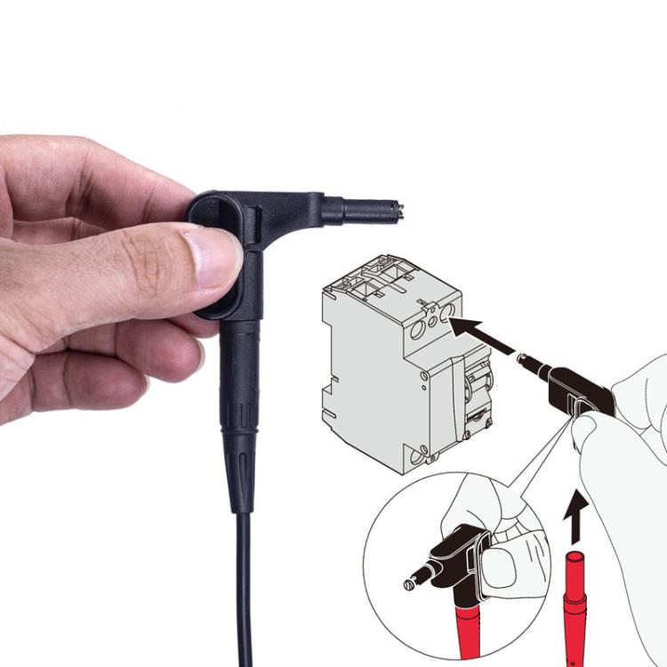 3pcs /Set 4mm Multimeter Solder-free Magnetic Suction Head Terminal(Red+Black+Green) - Other Tester Tool by buy2fix | Online Shopping UK | buy2fix