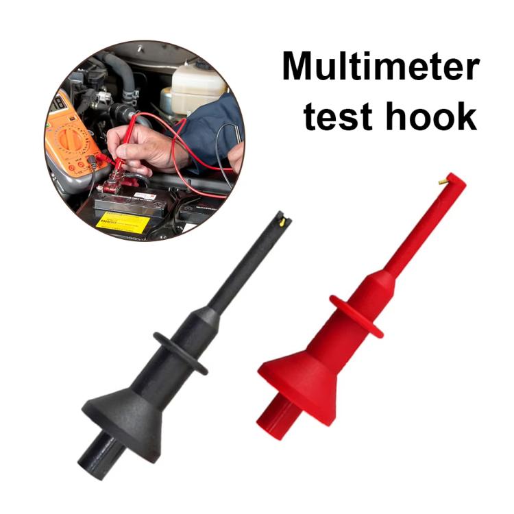 1pair Universal Multimeter Extended Telescopic Test Hook(2mm Straight Plug) - Other Tester Tool by buy2fix | Online Shopping UK | buy2fix