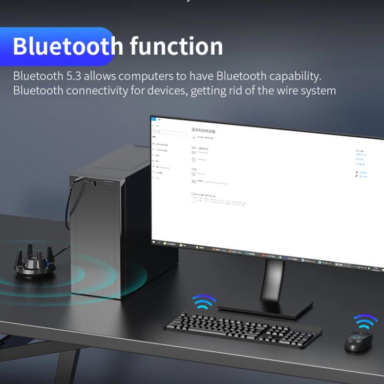 COMFAST CF-947AX 2.4G & 5.8G 900Mbps WiFi6 Bluetooth Network Card - USB Network Adapter by COMFAST | Online Shopping UK | buy2fix