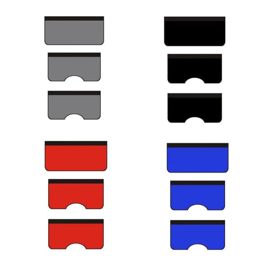 3pcs /Set Car Repair Fender Maintenance Washed Leather Protective Pad, Size: Large(Black) - Others by buy2fix | Online Shopping UK | buy2fix