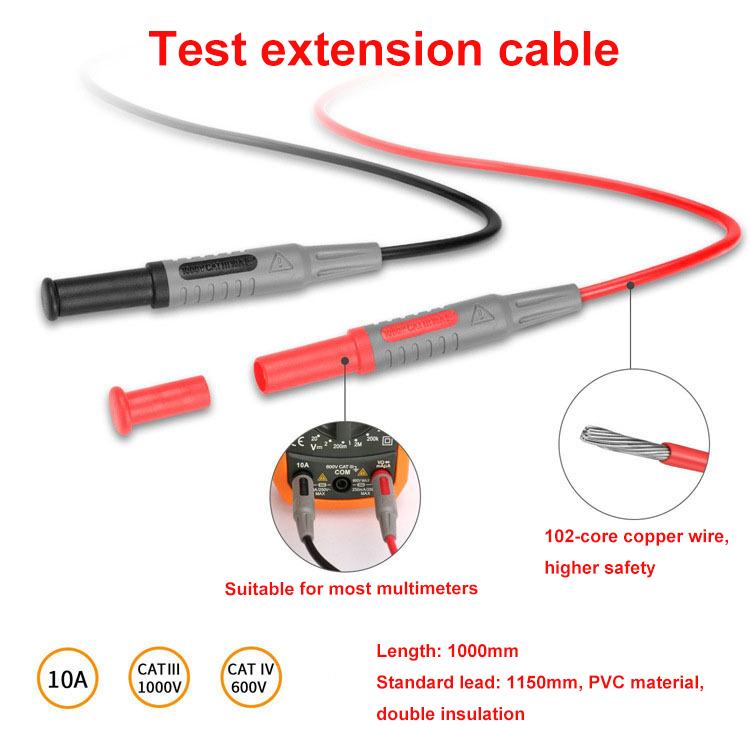Multimeter Probes Universal Digital Meter Probes High-precision Test Probe Hook(BC0006002300) - Other Tester Tool by buy2fix | Online Shopping UK | buy2fix