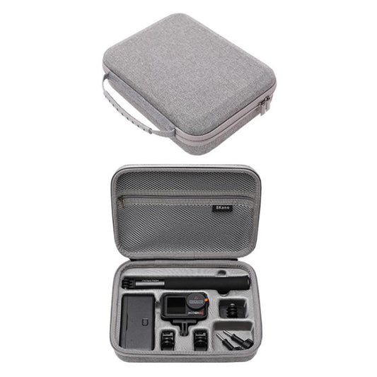 BKANO For DJI Osmo Action 4 / 5 Pro Set Storage Bag Organizer Case Hard Shell Case Handbag(Gray) - Case & Bags by BKANO | Online Shopping UK | buy2fix