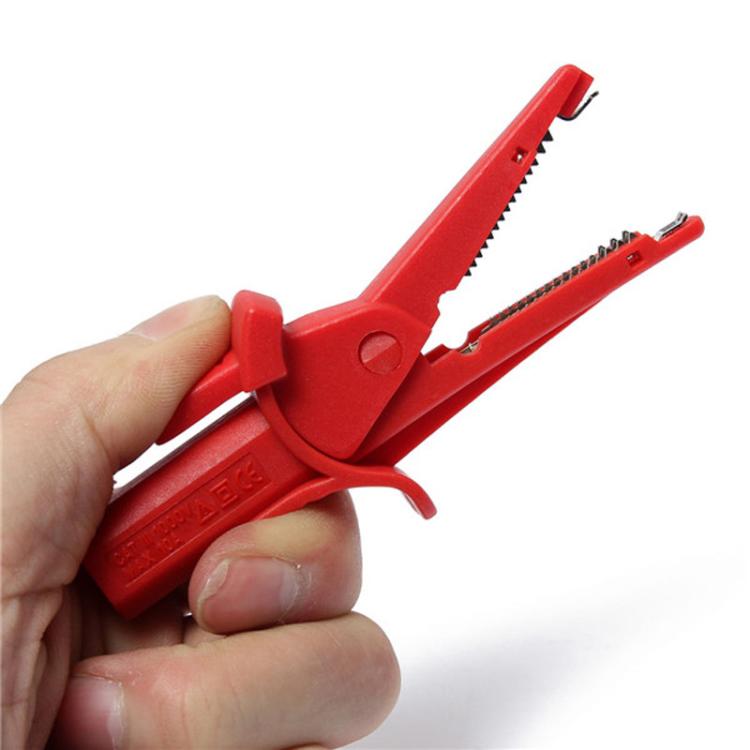 4mm Banana Jack Multimeter Insulation Test Alligator Clip(Black) - Other Tester Tool by buy2fix | Online Shopping UK | buy2fix