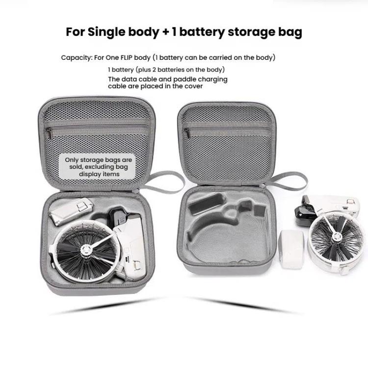 BKANO For DJI Flip Body Storage Bag Portable Waterproof Storage Case Hard Case Handbag - Backpacks & Bags by BKANO | Online Shopping UK | buy2fix