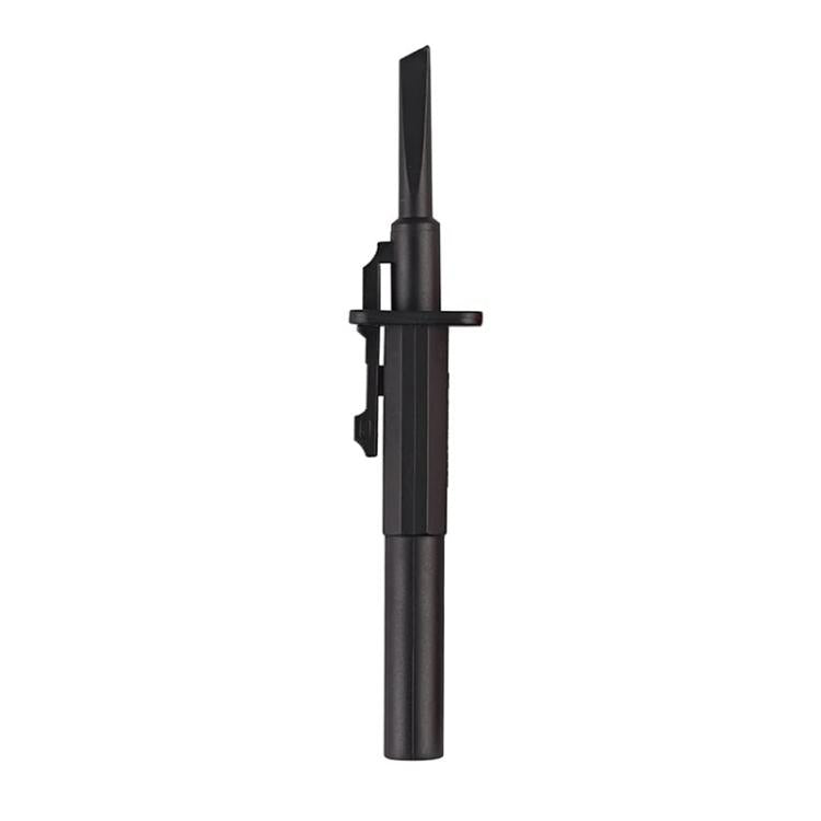 4mm Banana Jack Multimeter IC Clip Test Hook Telescopic Probe(Black) - Other Tester Tool by buy2fix | Online Shopping UK | buy2fix