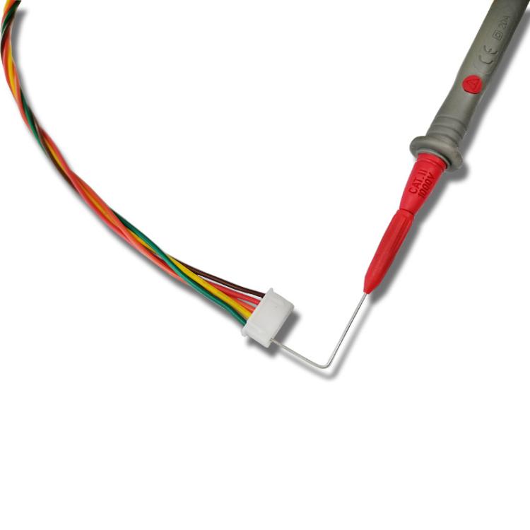 2mm Jack 90 Degree Puncture Extension Needle Multimeter Probe Universal Digital Meter Probe(Black) - Other Tester Tool by buy2fix | Online Shopping UK | buy2fix
