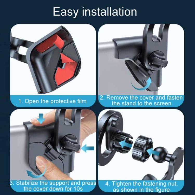 Z02 For Tesla Model 3 / Y Floating Screen Car Phone Holder Automotive Navigation Magnetic Mount - Special Car Holders by buy2fix | Online Shopping UK | buy2fix