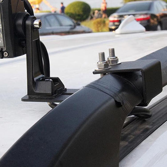 Car Luggage Rack Modification Fixing Clip Roof Spotlight Bracket Accessories(Black) - Roof Racks by buy2fix | Online Shopping UK | buy2fix