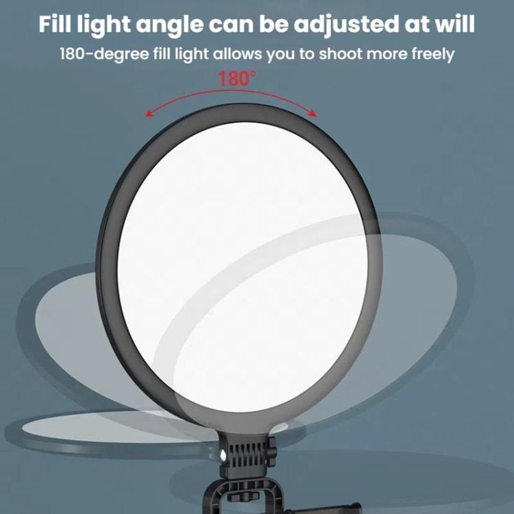 Live Streaming Fill Light LED Photography Lamp Mobile Phone Eye Protection Soft Light Selfie Lamp, Spec: 12inch(Black) - Ring Light by buy2fix | Online Shopping UK | buy2fix