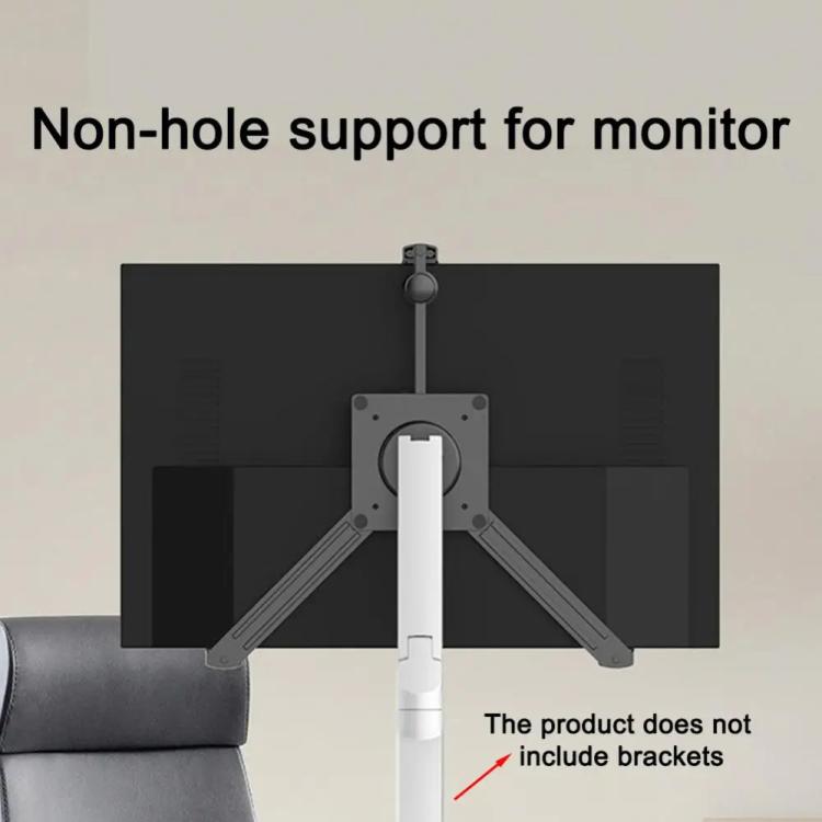 Holeless Monitor Mount for 17-32 Inch Screens Quick Installation and Removal Bracket(Black) - TV Brackets & Mounts by buy2fix | Online Shopping UK | buy2fix