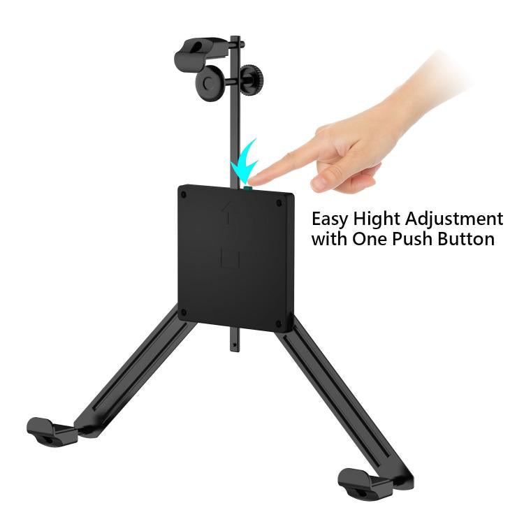 Holeless Monitor Mount for 17-32 Inch Screens Quick Installation and Removal Bracket(Black) - TV Brackets & Mounts by buy2fix | Online Shopping UK | buy2fix