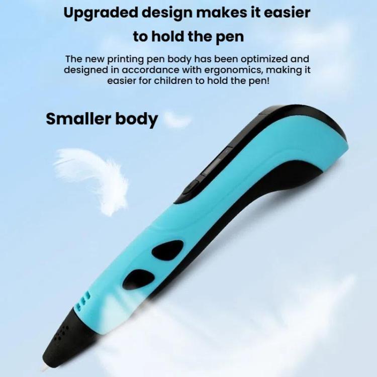 3D Printing Pen Kids Education Drawing DIY Doodle Stereoscopic Drawing 3D Pen(White) - 3D Printer by buy2fix | Online Shopping UK | buy2fix
