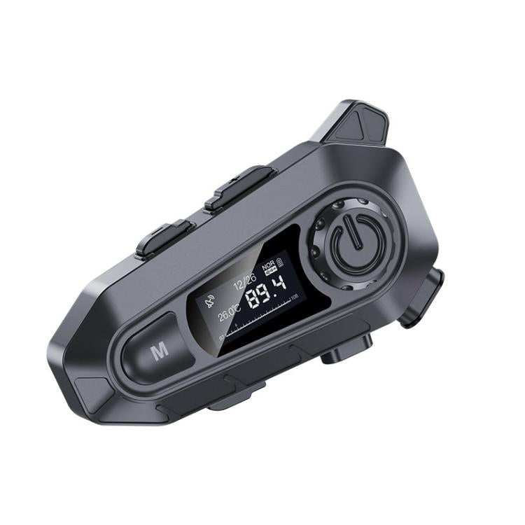 A1 IP67 Waterproof Motorcycle Helmet Noise Reduction Bluetooth Headset, Spec: Soft and Hard Mics - Motorcycle Walkie Talkie by buy2fix | Online Shopping UK | buy2fix