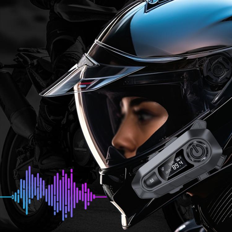 A1 IP67 Waterproof Motorcycle Helmet Noise Reduction Bluetooth Headset, Spec: Hard Mic - Motorcycle Walkie Talkie by buy2fix | Online Shopping UK | buy2fix