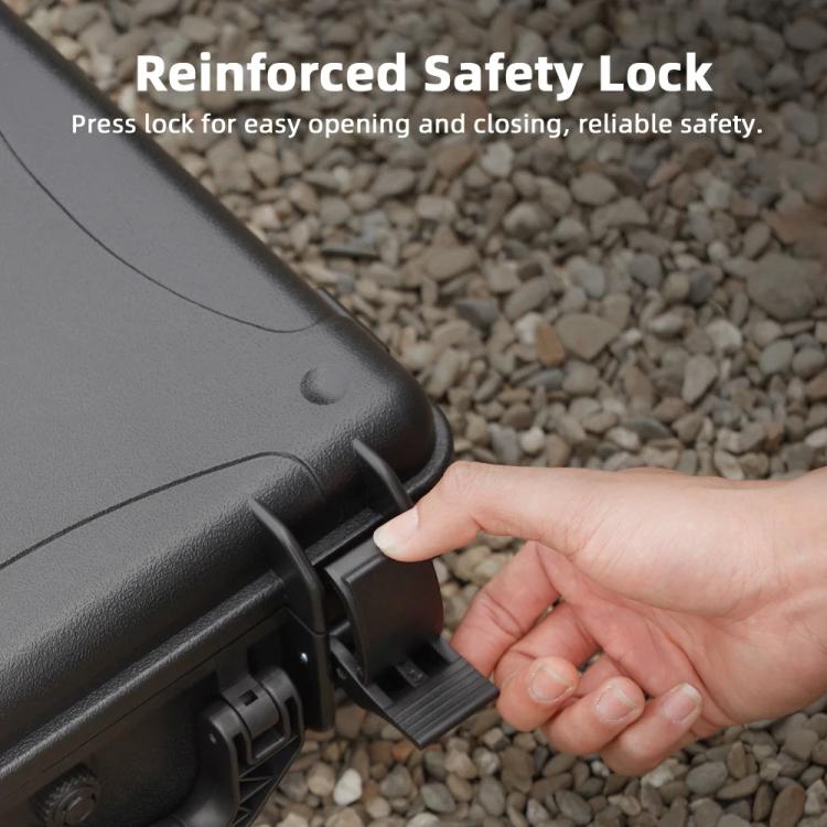 For DJI Flip BRDRC Explosion-proof Waterproof Case With Screen Remote Control Suitcase Shoulder Crossbody Bag(Black) - Other by BRDRC | Online Shopping UK | buy2fix