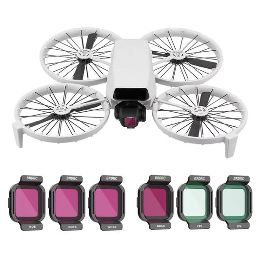 For DJI Flip BRDRC Lens Filters Protective Lens Accessories, Style: ND16 - Other by BRDRC | Online Shopping UK | buy2fix