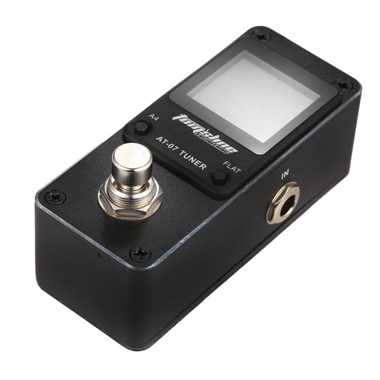 TOM'SLINE Mini Foot-operated Guitar Effects Pedal Tuner - Guitar Tuner Accessories by TOM'SLINE | Online Shopping UK | buy2fix