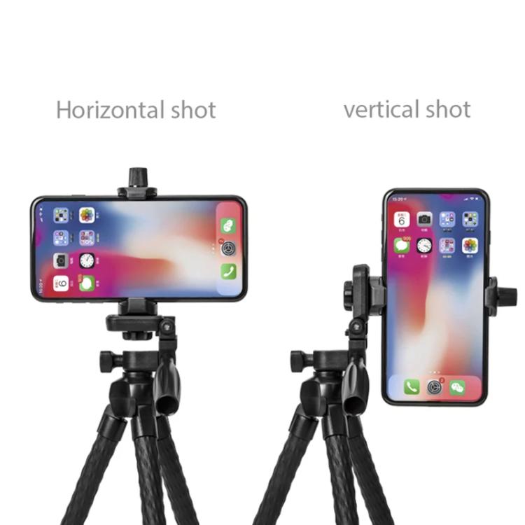 YUNTENG 3280 Octopus Tripod With 3-Way Pan Head Camera Phone Holder(Black) - Stand by YUNTENG | Online Shopping UK | buy2fix