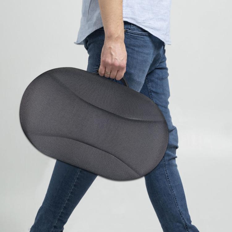 For Meta Quest 3 VR Glasses Storage Case EVA Anti-Pressure Hard Shell Storage Bag(Light Gray) - VR Accessories by buy2fix | Online Shopping UK | buy2fix