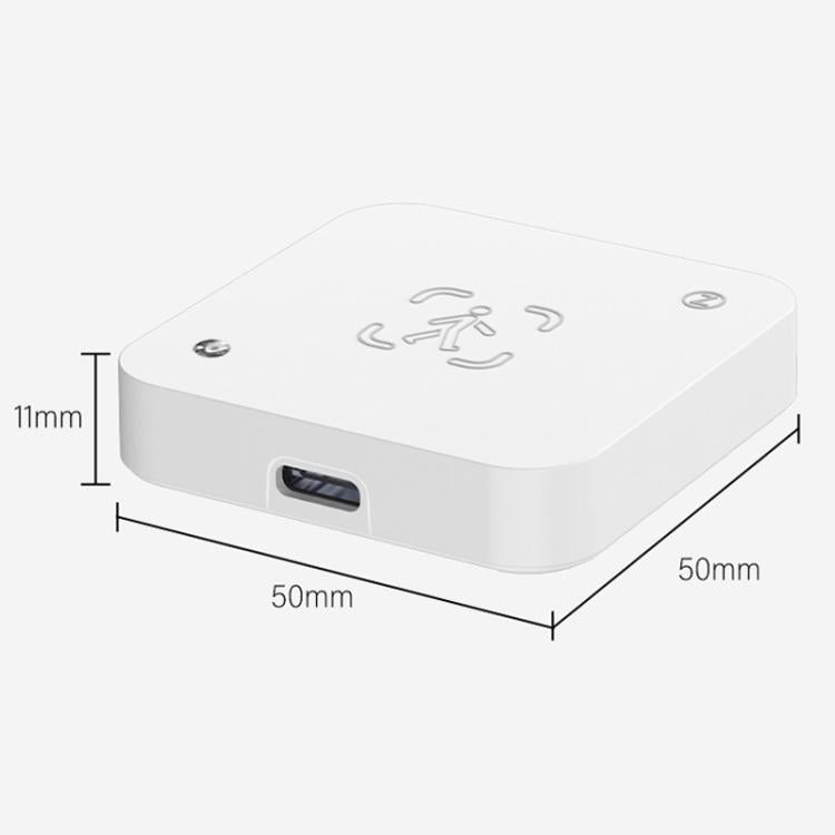 Tuya WiFi Round Human Presence Sensor Millimeter Wave Radar Detection Built-in Illuminance Sensor - Smart Switch by buy2fix | Online Shopping UK | buy2fix