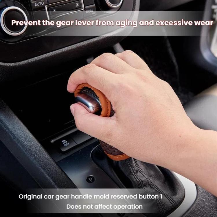 Universal Car Gearshift Cover Interior Accessories, Color: Automatic Transmission Black - Shift Knob by buy2fix | Online Shopping UK | buy2fix