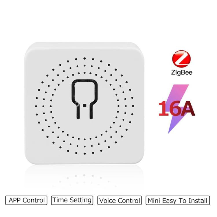 Compatible eWeLink Zigbee 16A Smart Switch DIY Breaker 2 Way Control Voice Control - Smart Switch by buy2fix | Online Shopping UK | buy2fix