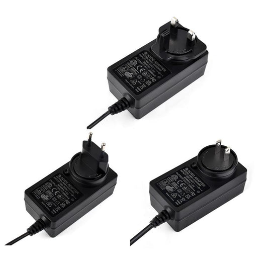 Waveshare 24V / 2A 1.2m Length Cable DC Jack Power Supply Adapter(UK Plug) - Sockets Adapters Accessories by Waveshare | Online Shopping UK | buy2fix