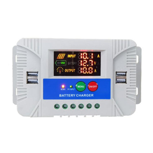30A 12V 24V Setup-Free Color Screen Luminous Display Solar Controller PV Solar Charge Controller - Others by buy2fix | Online Shopping UK | buy2fix