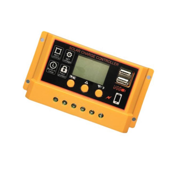 10A 12V 24V Solar Controller PV Solar Charge Controller With LCD Display - Others by buy2fix | Online Shopping UK | buy2fix
