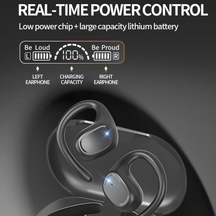 M200 Open-Ear Wireless Bluetooth Headphones Ear-Hook Earphone Waterproof Earpieces(Skin Color) - Bluetooth Earphone by buy2fix | Online Shopping UK | buy2fix
