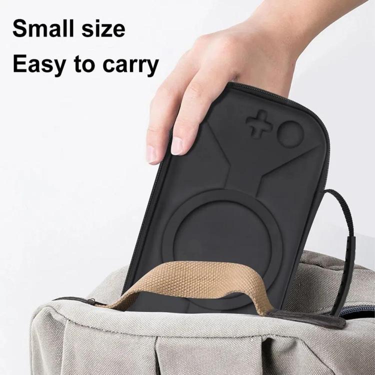 For Nintendo Switch 2 Storage Bag Portable O-Pattern Handbag(PU Black) - Bags by buy2fix | Online Shopping UK | buy2fix