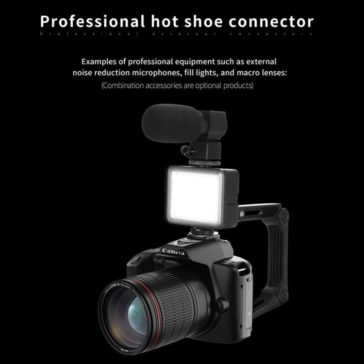 D5 HD WiFi Digital Camera 64MP Dual Camera Night Vision Photography Video DV Standard+Handheld Bracket - Video Cameras by buy2fix | Online Shopping UK | buy2fix