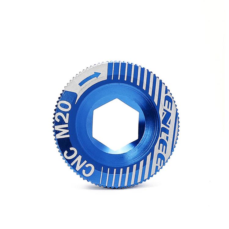 ENLEE Aluminum Bicycle Crank Cover Crank Screws, Color: M20 Blue - Screws by ENLEE | Online Shopping UK | buy2fix