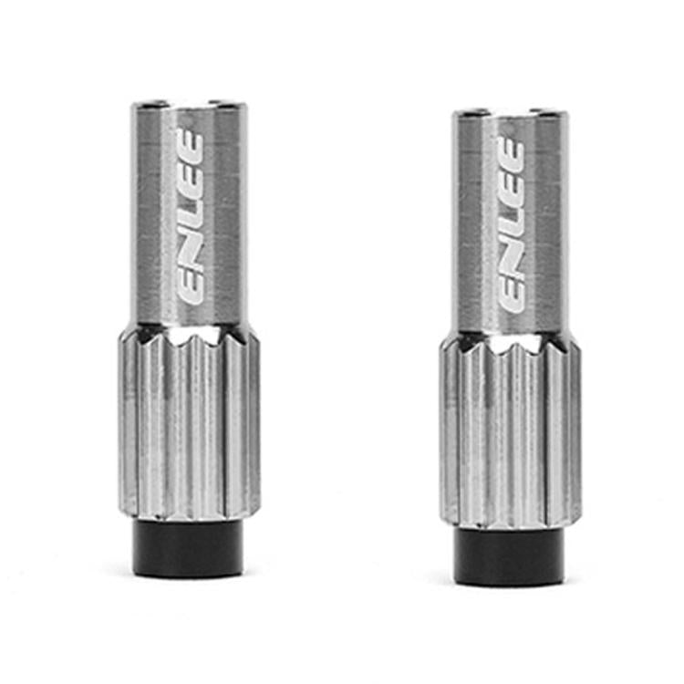 ENLEE Mountain Road Bicycle Shift Center Trim Screws 4mm Cable Brake Cable Adjustment Screw(Titanium Color) - Screws by ENLEE | Online Shopping UK | buy2fix