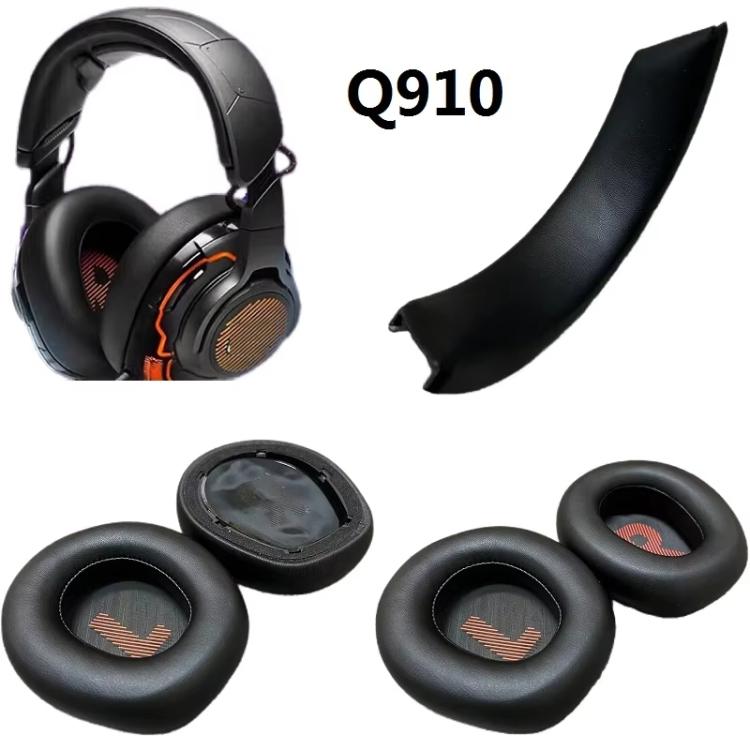 For JBL Q910 / Q910X / Q910P Headphones Accessories 1pair Black Blue Earpads - Earmuff & Pad by buy2fix | Online Shopping UK | buy2fix